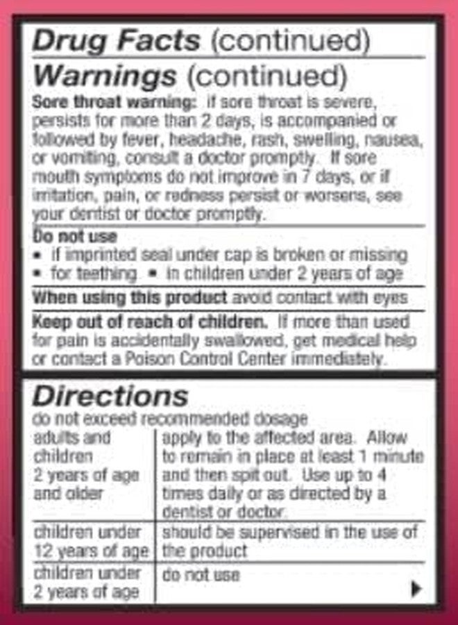 IOLITE Oral Topical Gel with Xylitol and Vitamin E - Gluten Free - Relief for Canker Soars and Dental Pains (1oz, Cherry Tart Dye-Free) - Image 4
